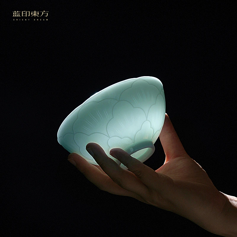 蓝印东方国色天香DIY散件链接高档多功能家用陶瓷保温结婚无铅