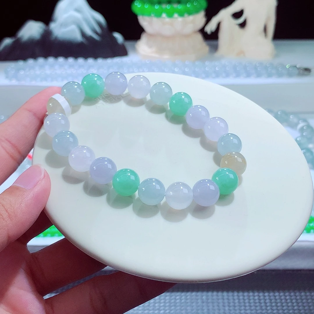 未镶嵌手链翡翠卡10