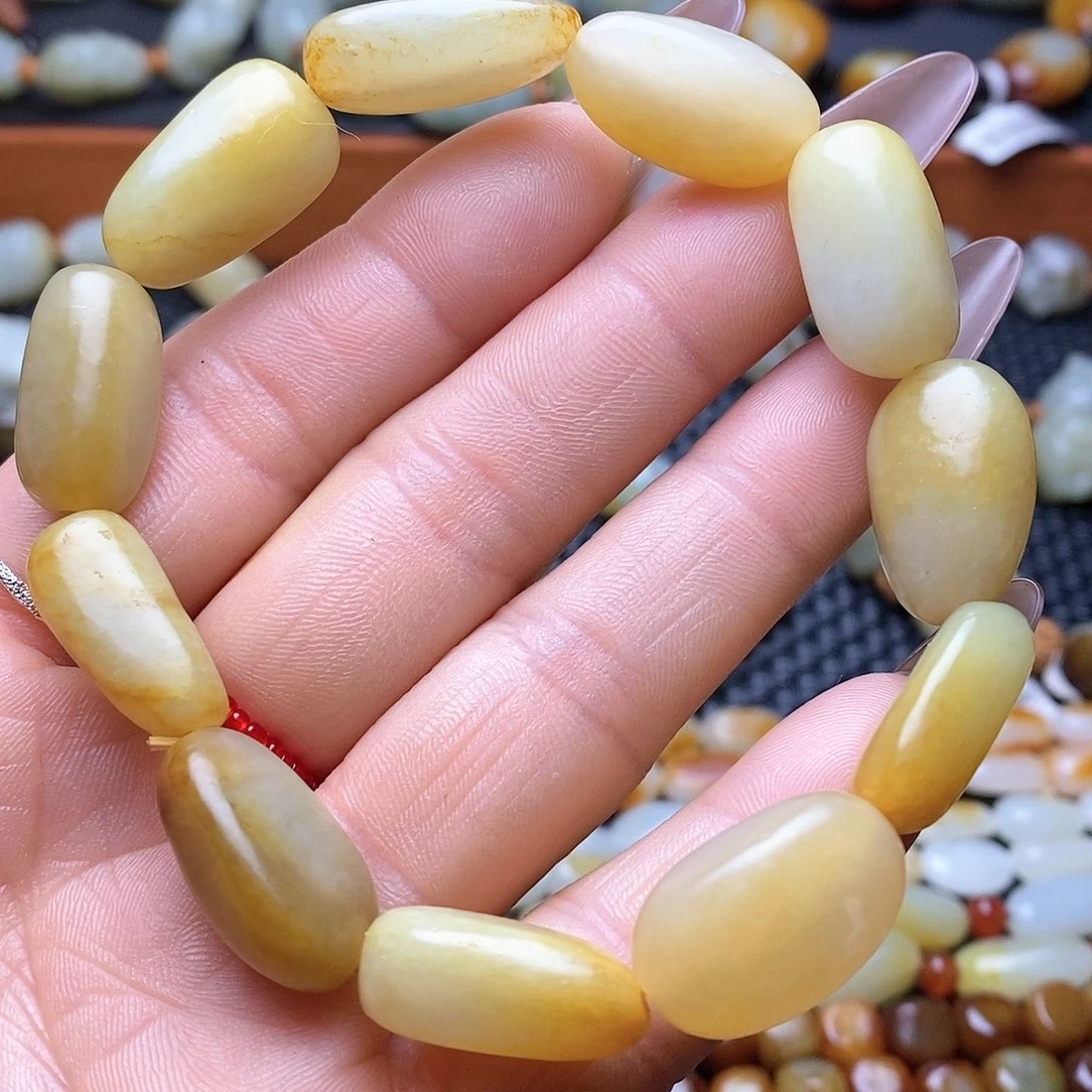 和田玉手链未镶嵌