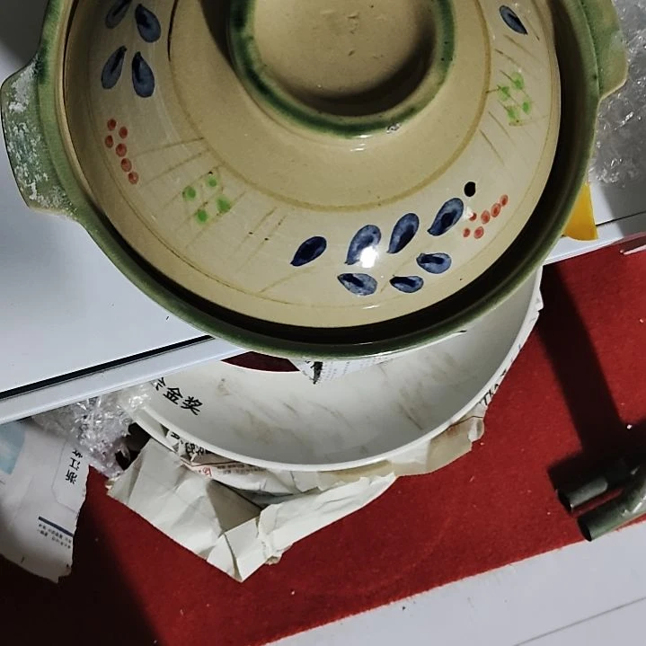 瓷片五厂，七厂瓷器，瓷片，各种摆件！
