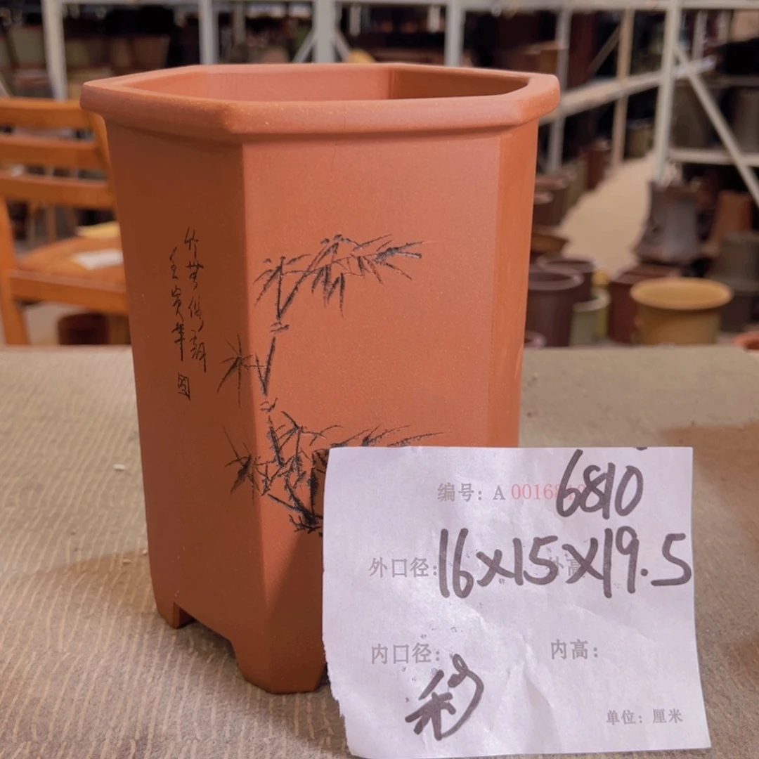 紫砂花盆紫紫砂盆