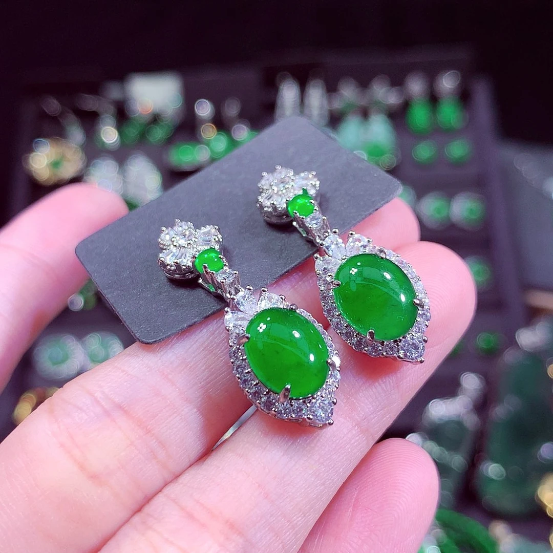 翡翠未镶嵌颈饰天然