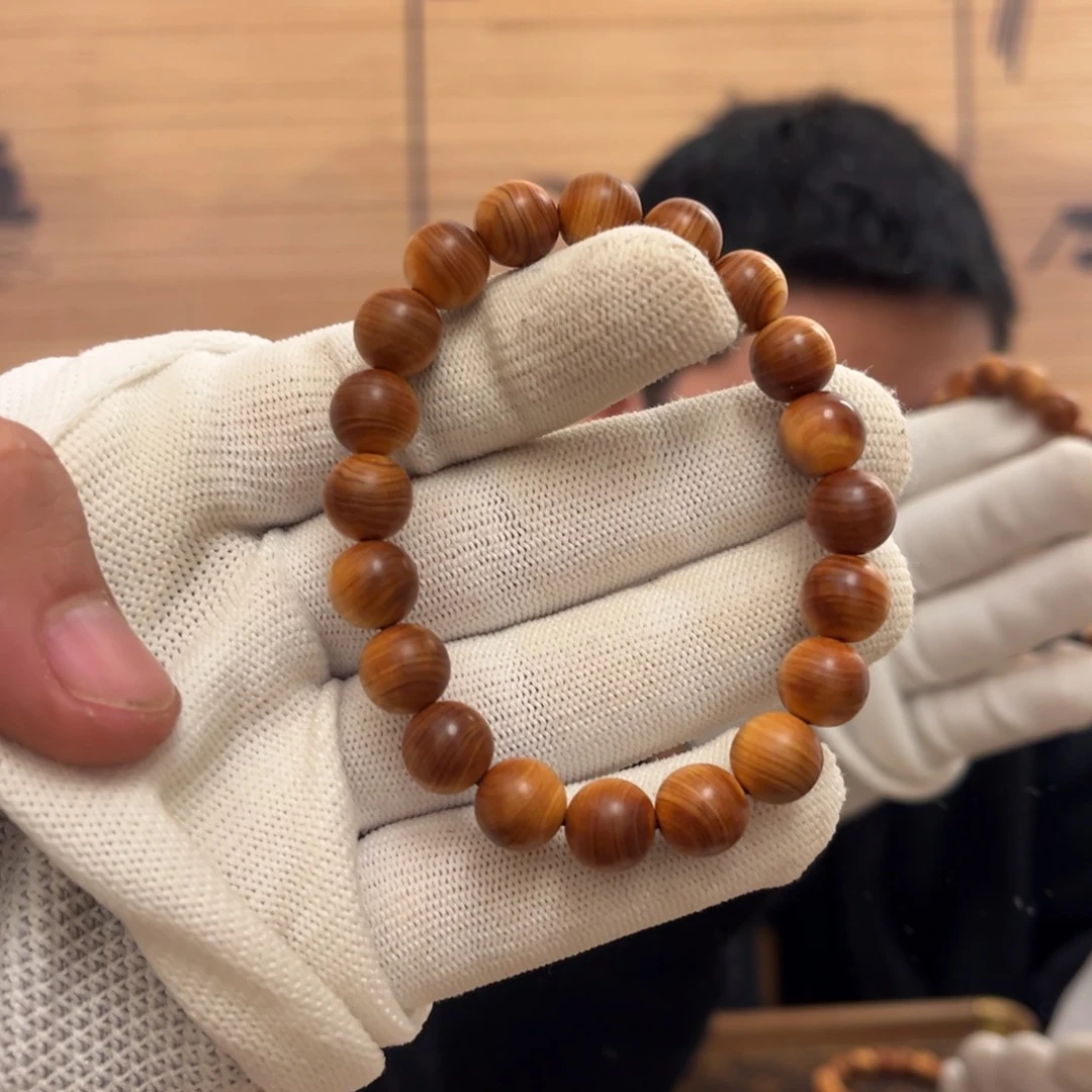 柏木（崖柏）手串/手链10黑油甜香顺纹板根香料