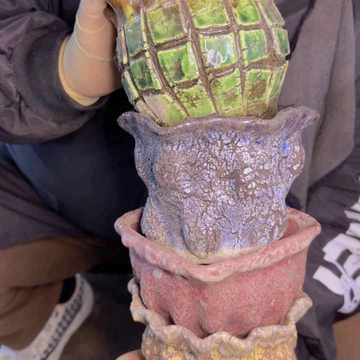 紫砂花盆 透气 口径 高度