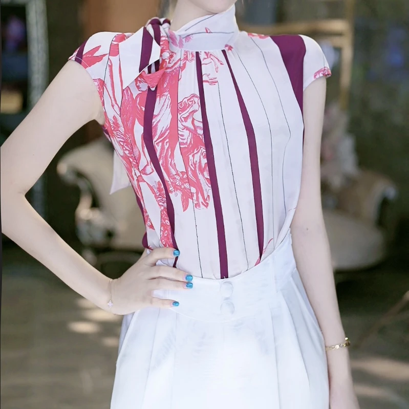 5-17【偶遇西雅图】淑媛时尚气质百搭上衣