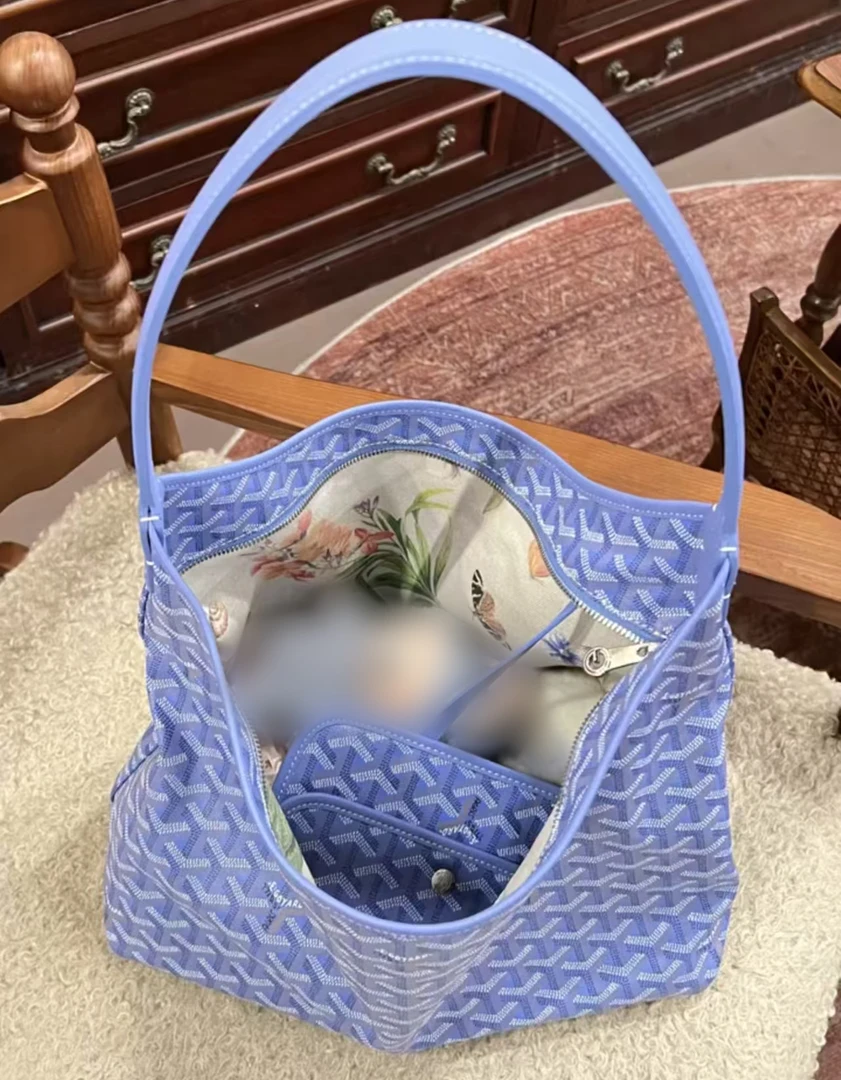 GY5【HOBO大号】单肩腋下流浪包女士子母包牛皮大幂幂同款流浪包ing