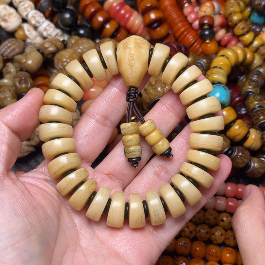 【闪购商品】牛骨手串/手链牛骨原色切片16