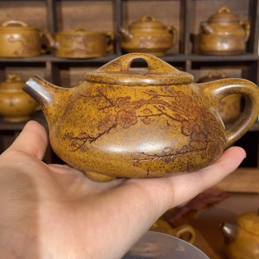 【闪购商品】茶壶紫砂北**月一叶紫砂店手工壶