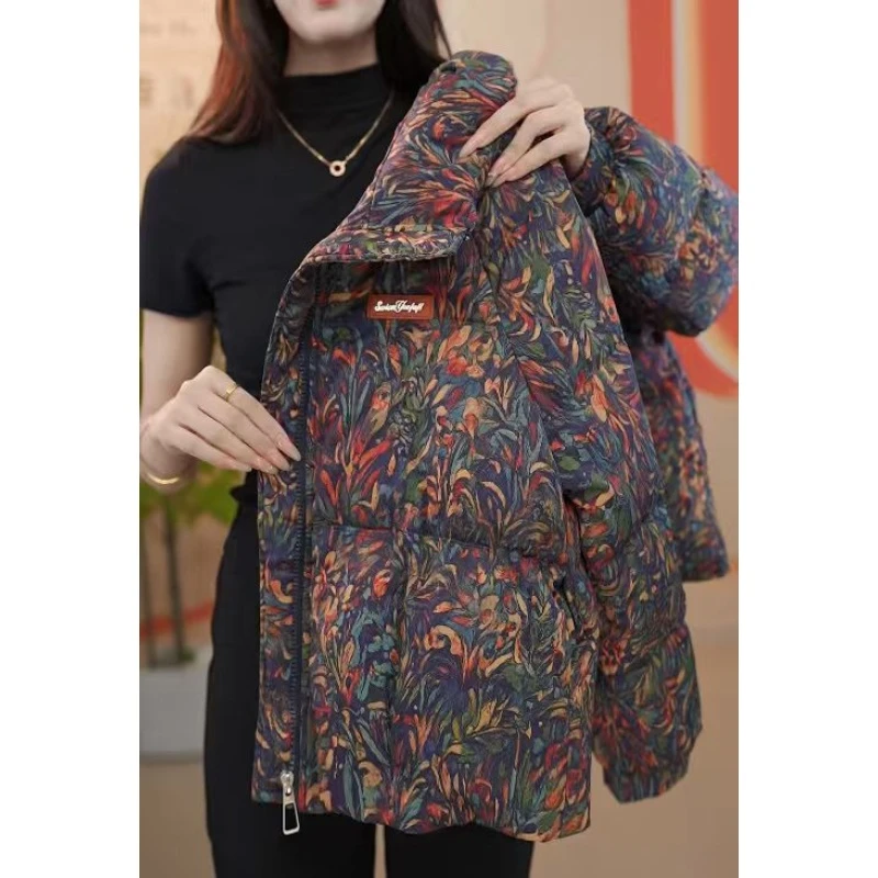 Y015【出口】新款冬季高端专柜羽绒服外套-闪闪