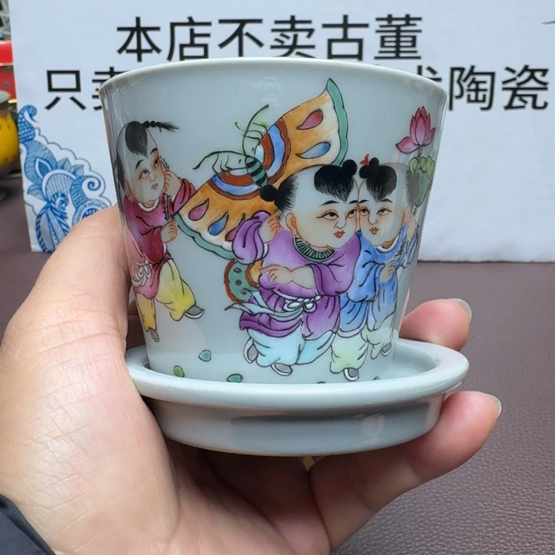 景德镇手工手绘展示