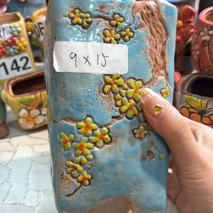 多肉花盆满15包邮