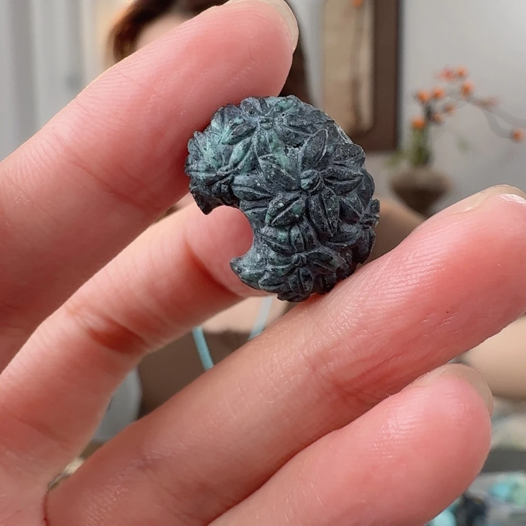 绿松石未镶嵌珠宝半成品