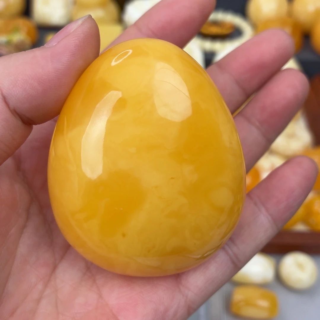 蜜蜡未镶嵌吊坠(不含链)