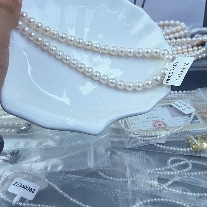 淡水珍珠颈饰未镶嵌