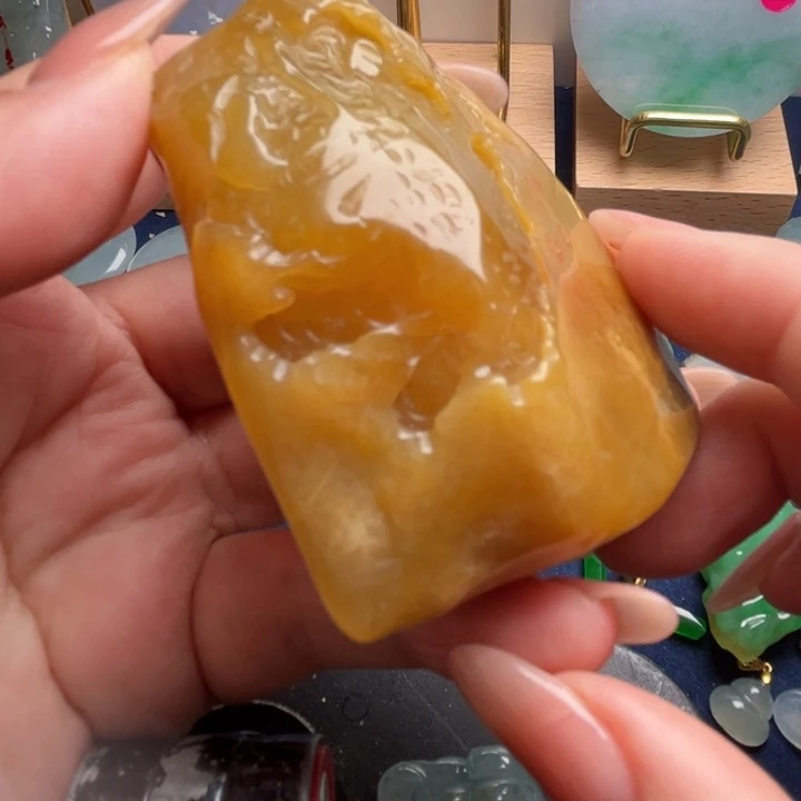 翡翠未镶嵌颈饰天然翡翠