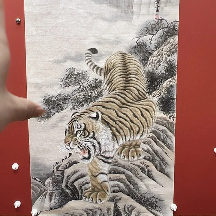 国画赵庆业老师国画作品月