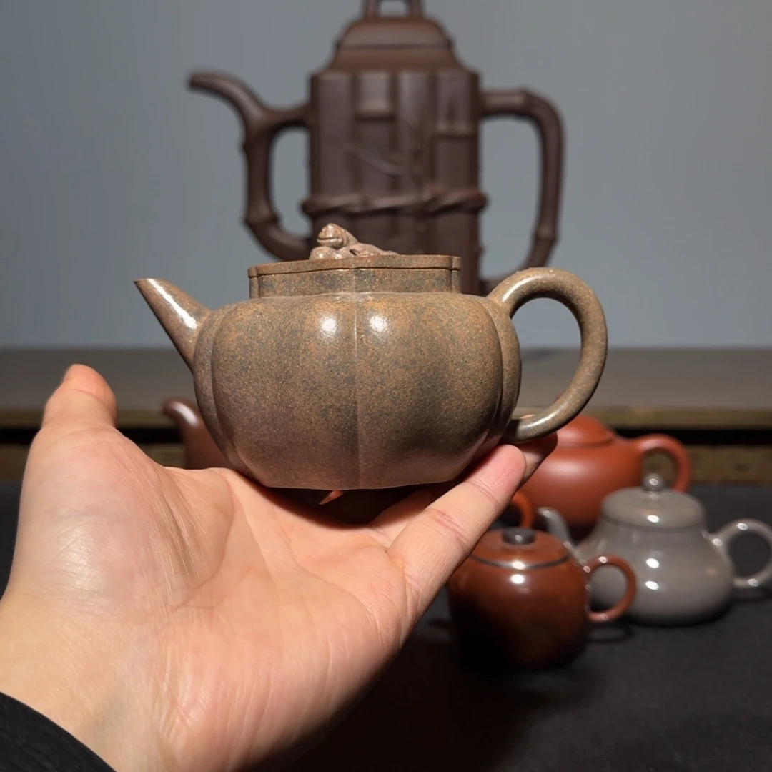 绿***响茶壶紫砂宜兴紫砂