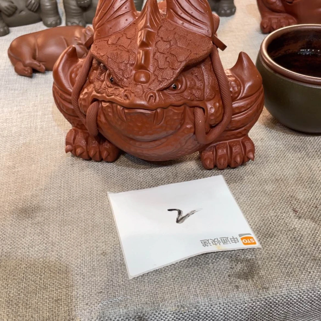 【闪购商品】紫砂茶宠怀**去霸王蛇蟾