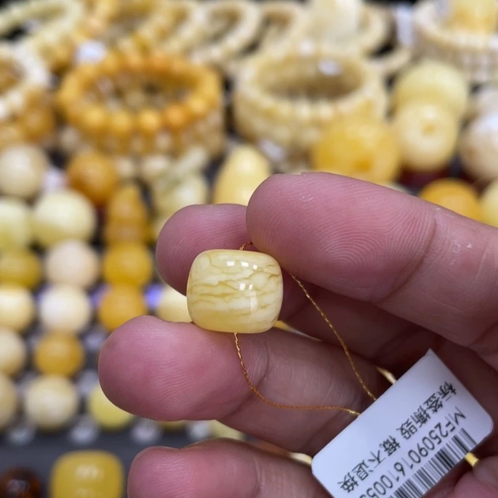 裸石蜜蜡未镶嵌12.2*10.2mm虎皮