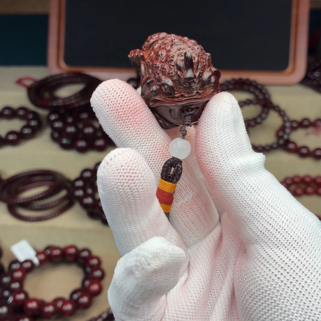 手串/手链小叶紫檀金蝉
