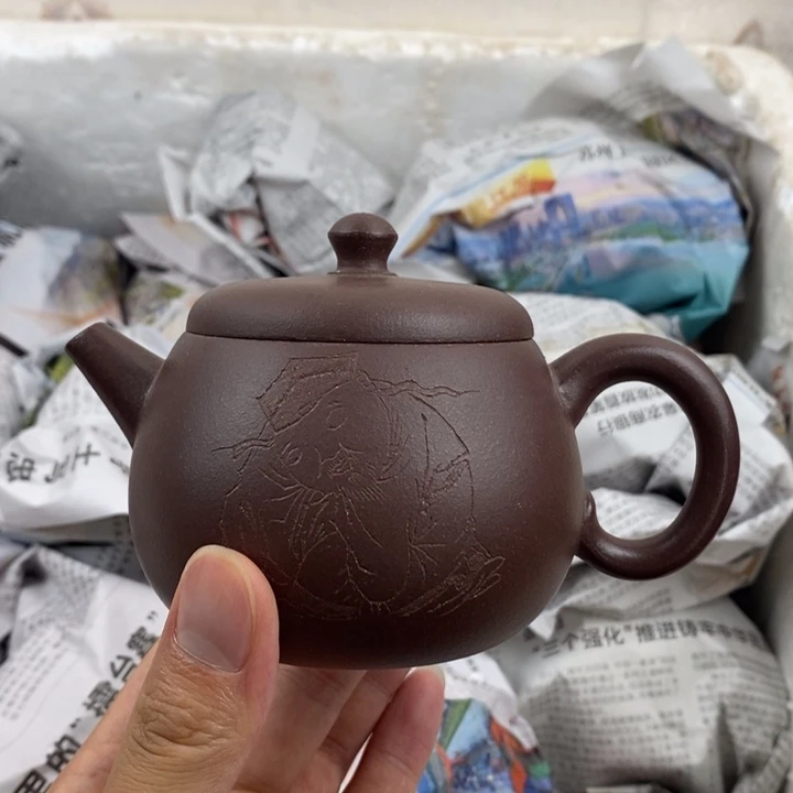 茶壶紫砂宜兴紫砂壶HH200cc