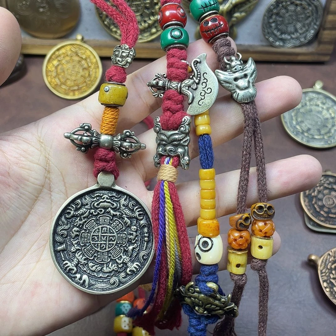 白利马朝天吼九宫八卦牌包挂