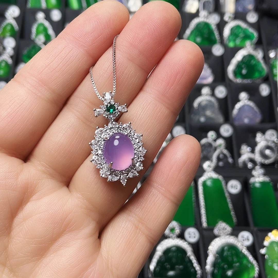 玛瑙/玉髓合金颈饰