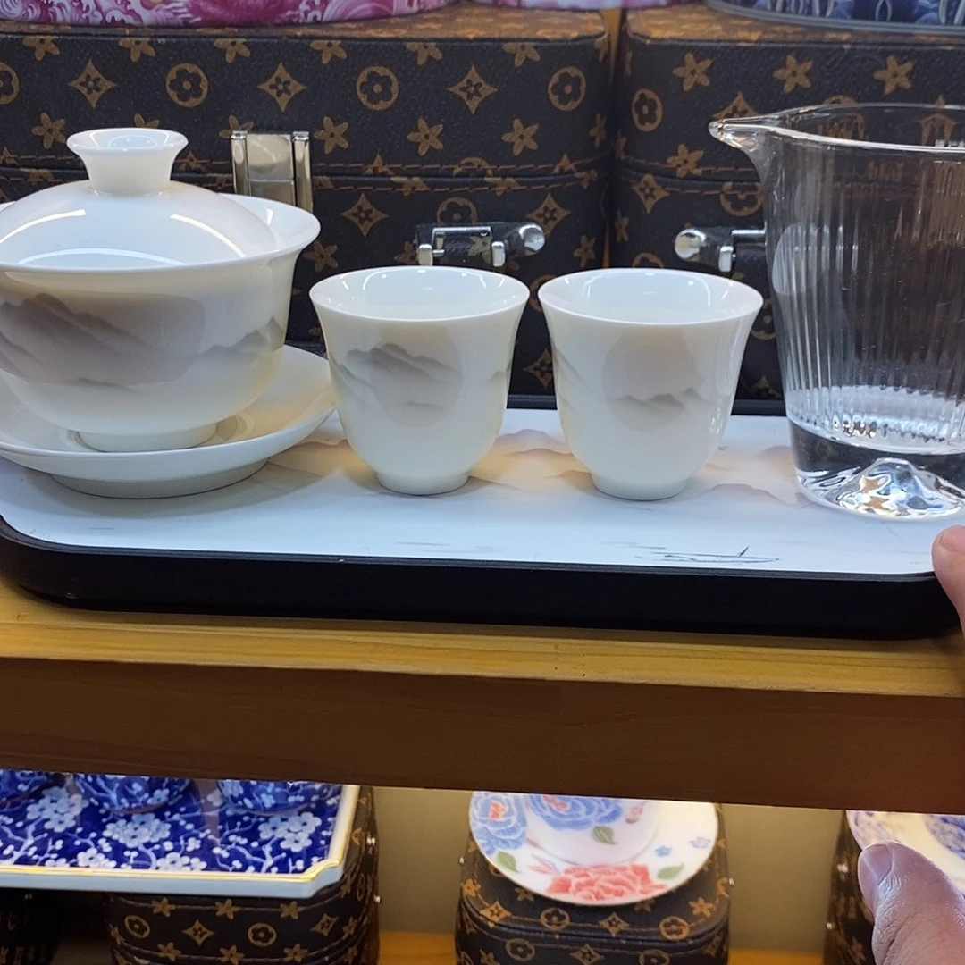 盖碗里的水煮开后放