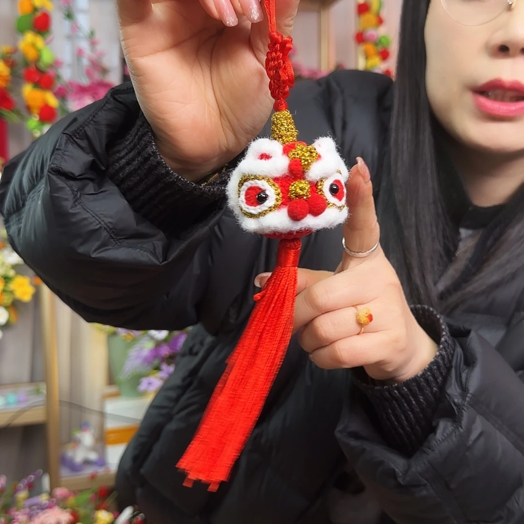 手工钩织设计挂件