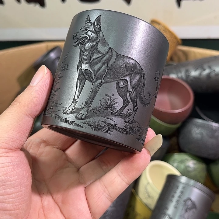 茶杯紫砂全手工紫砂主人杯
