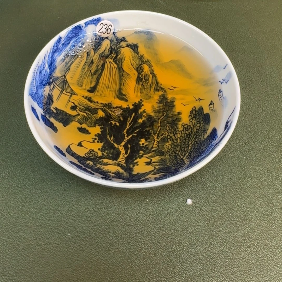 陶景德镇纯手绘茶具圆圆236