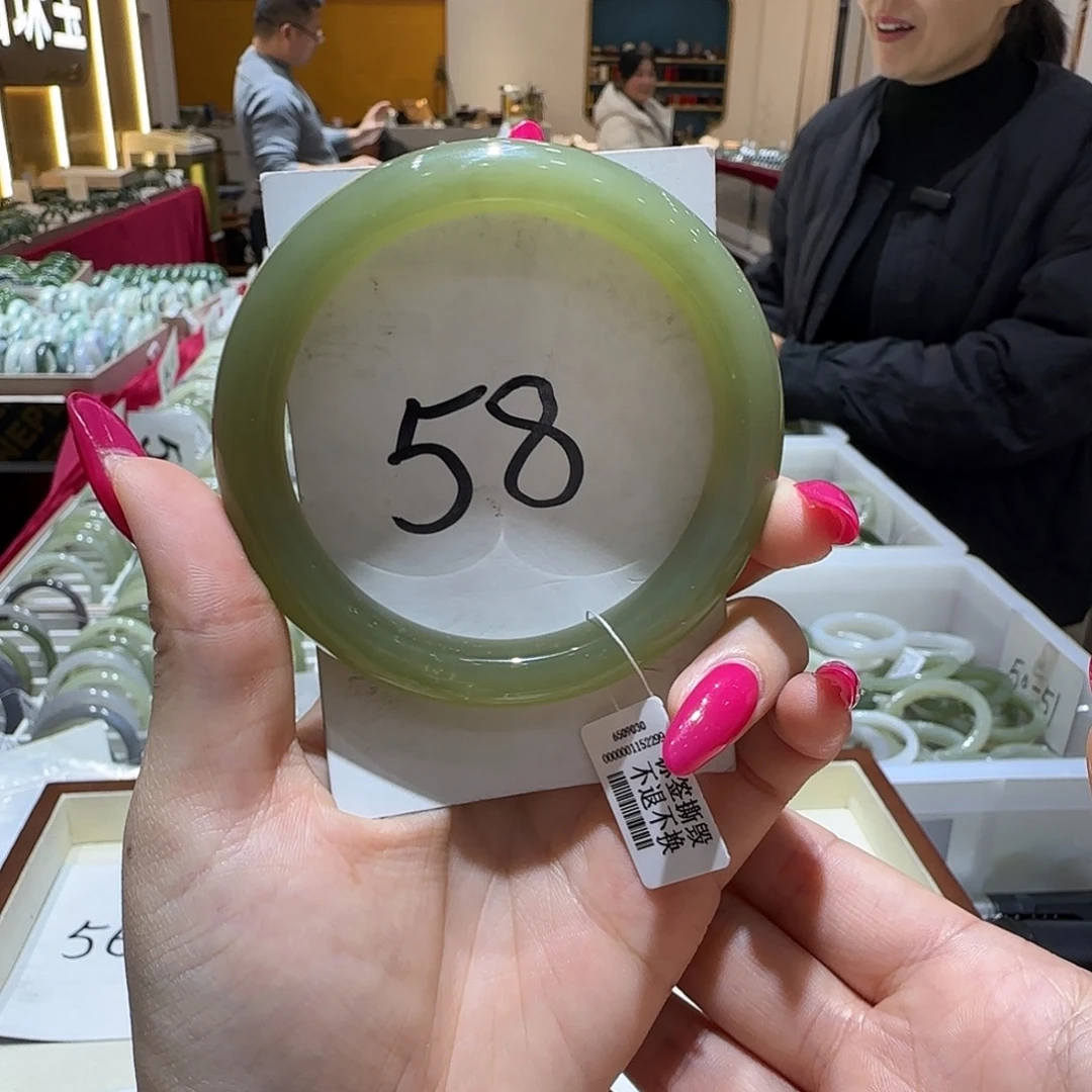 和田玉未镶嵌手镯951