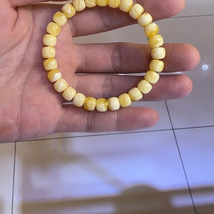 手链琥珀未镶嵌蜜蜡