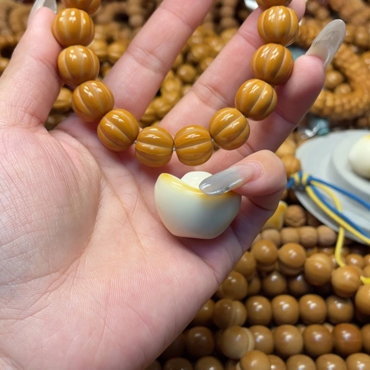 ****❀手串猴头核桃全品泡芙瓜珠加元宝
