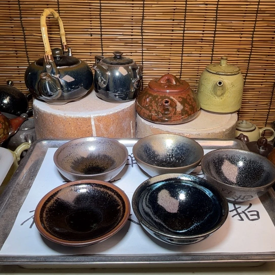 茶盏建窑建盏 微瑕作品