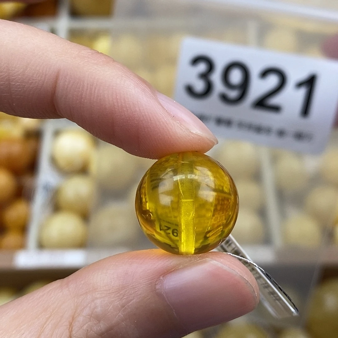 蜜蜡未镶嵌珠宝奇石15.5