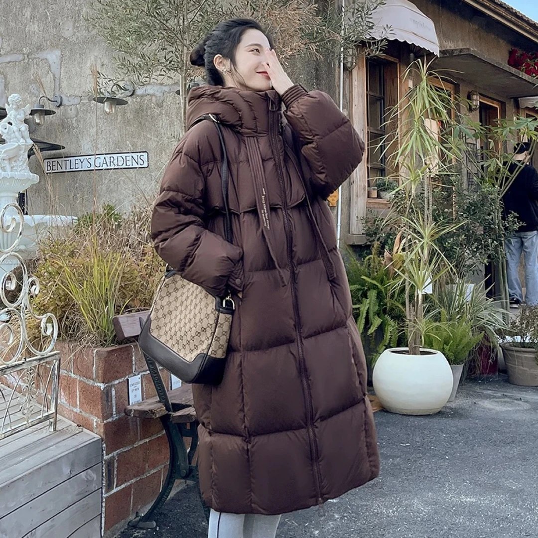 8855双飘带韩系加厚防寒服样板