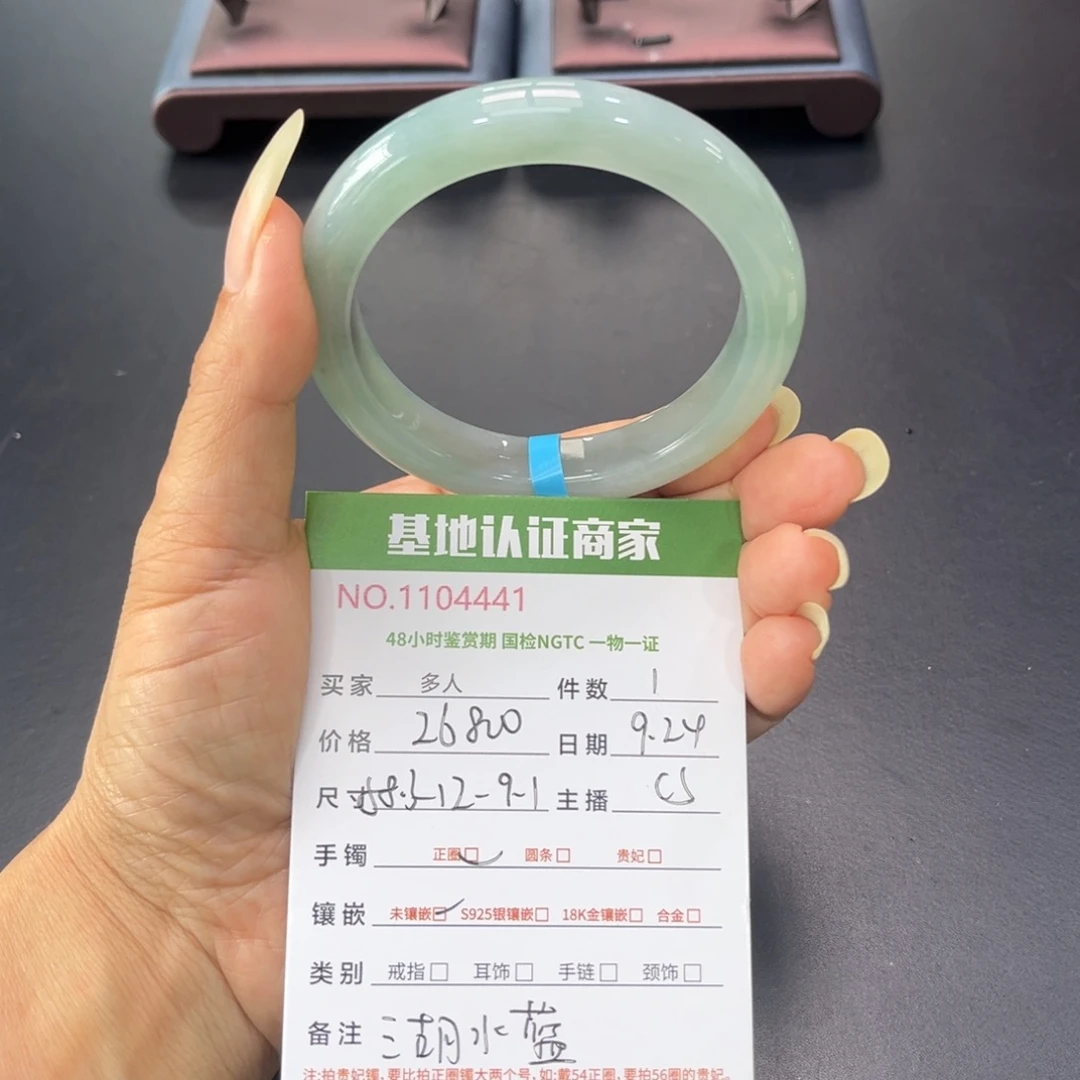 未镶嵌手镯翡翠多人