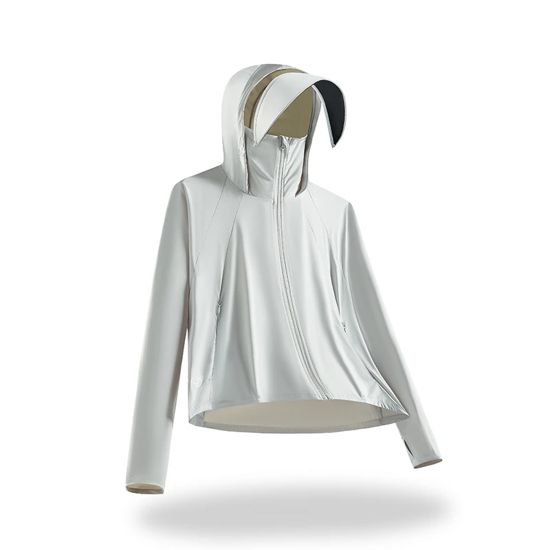 蕉下客2025新款防晒衣女夏季连帽斗篷款防嗮衣女士皮肤衣爆款外套