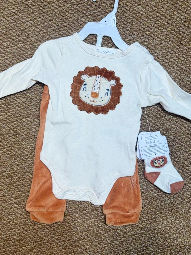 居服婴童春秋长爬婴三件套