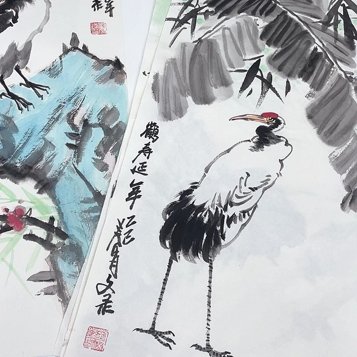 国画银**宝刘文录老师作品666666