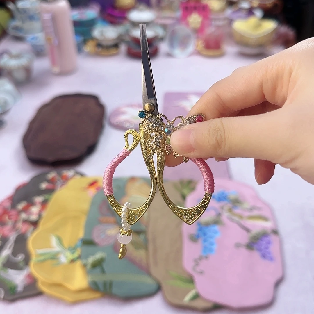 福利款 粉色茶剪 带剪刀套