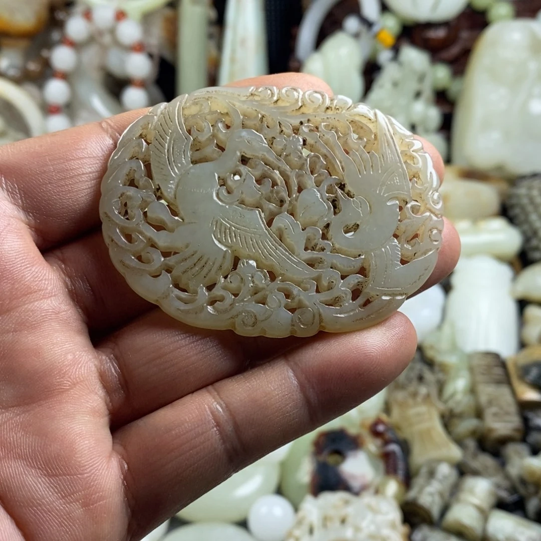 和田玉（糖玉）未镶嵌颈饰