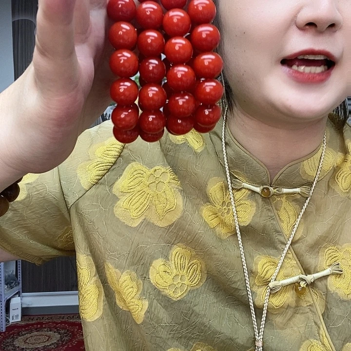未镶嵌蛇纹石玉手链