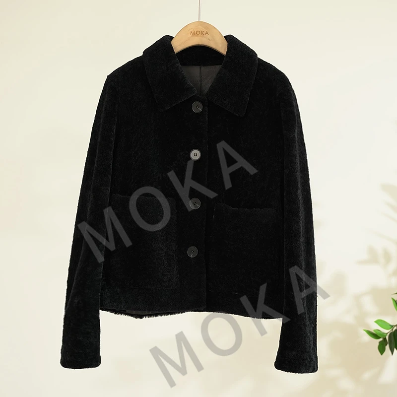 土耳其进口皮毛一体女士外套（241288）20922