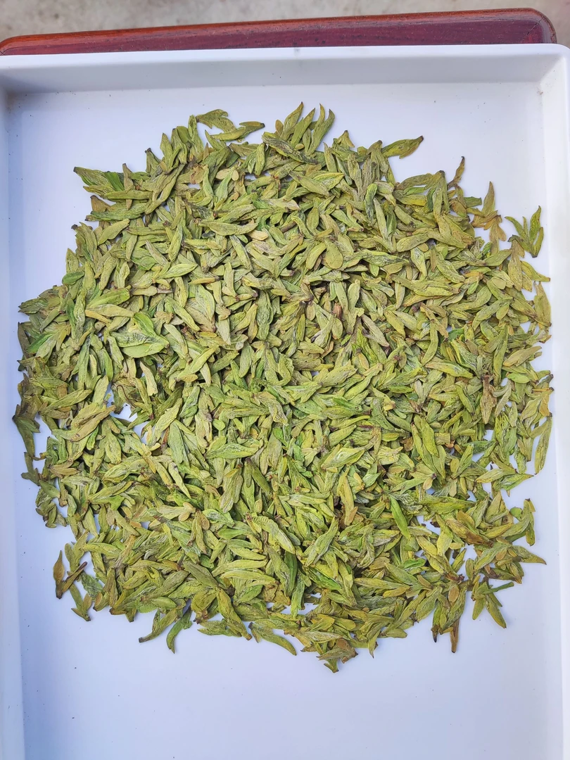 2025年新茶明前新昌大佛龙井嫩芽黄绿版豆香