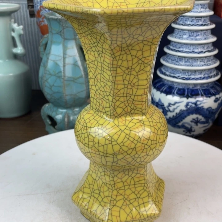 陶瓷哥窑瓷器一件