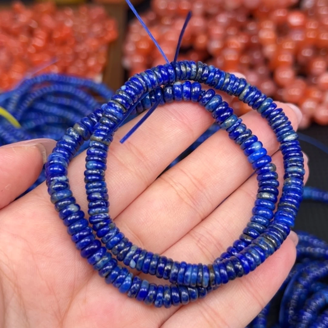 青金石未镶嵌手链多样性