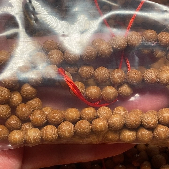 秋***雨手串凤眼菩提酸枣核