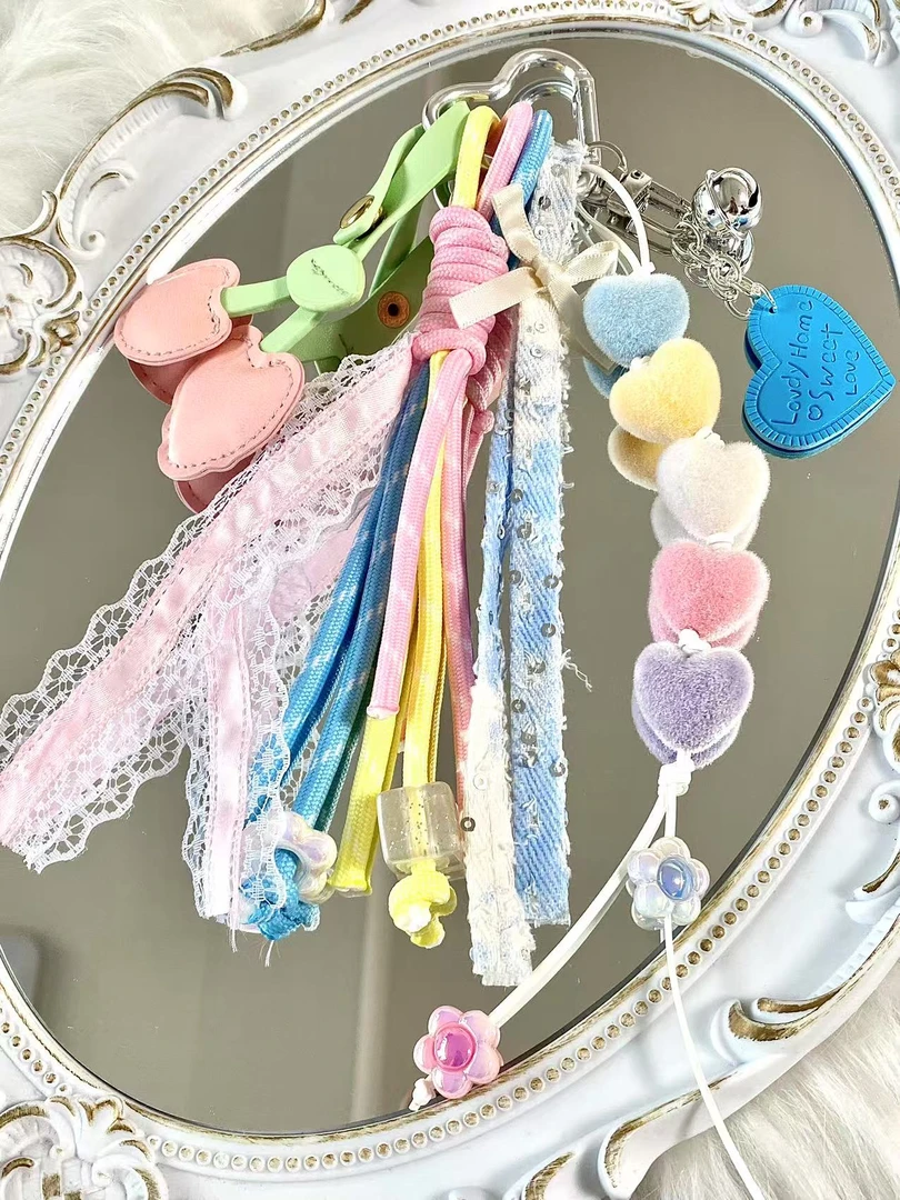 miu系可爱时尚包挂diy手工挂饰